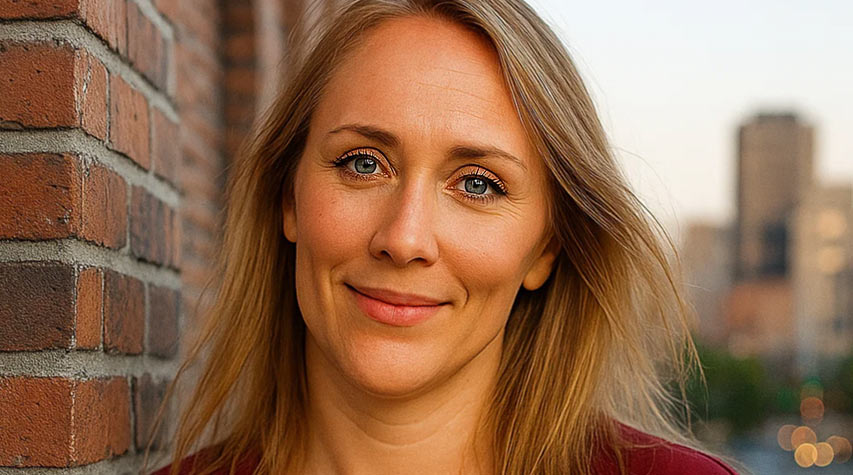 urban kvinne etter brystløft