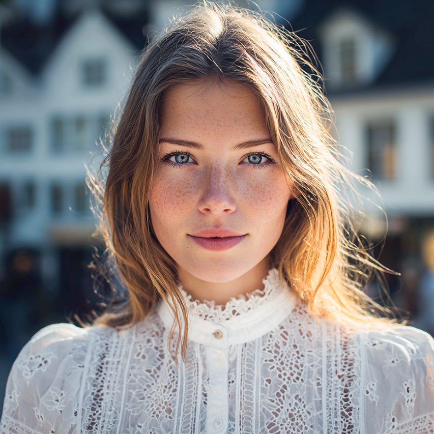 kvinne før etter brystforstørrelse