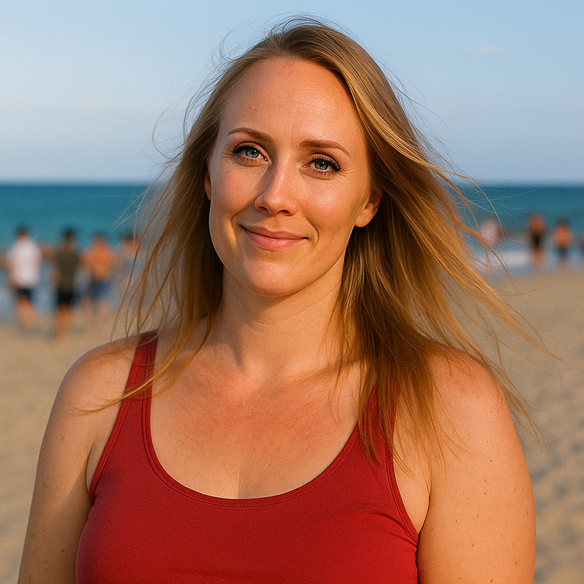 kvinne etter brystløft