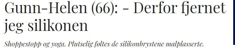 kk-artikkel fjerne silikon